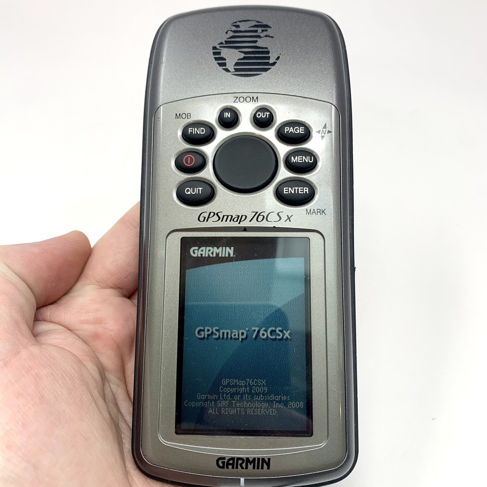 Garmin GPSmap 76CSx Hiking GPS Compass Color Display Altimeter Handheld *NOTE*